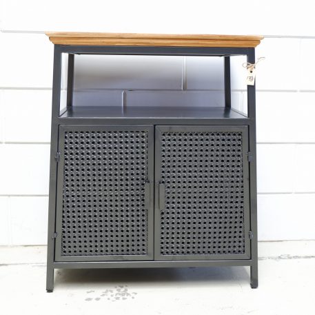 Dressoir webbing grijs metaal - Afbeelding 2