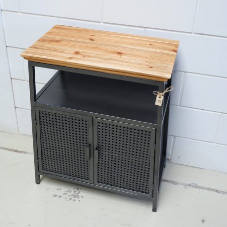 Dressoir webbing grijs metaal - Afbeelding 4