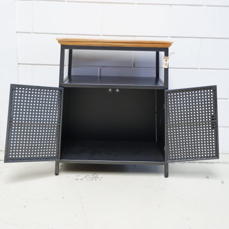 Dressoir webbing grijs metaal - Afbeelding 3