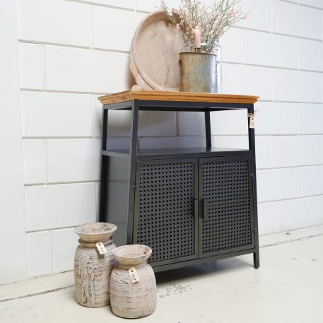 Dressoir webbing grijs metaal - Afbeelding 6