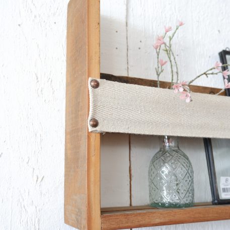 Wandplank met canvas webbing - Afbeelding 6