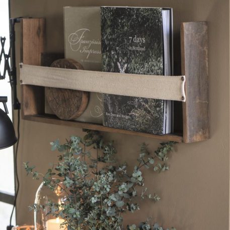 Wandplank met canvas webbing - Afbeelding 2