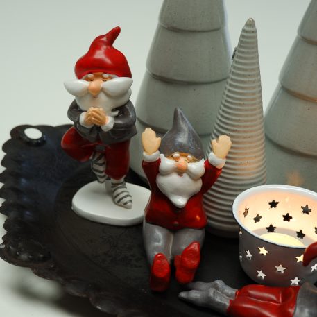 Kerstmannen in yoga positie 5 typen - Afbeelding 5
