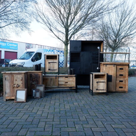 Nachtkastje Truckwood - Afbeelding 15