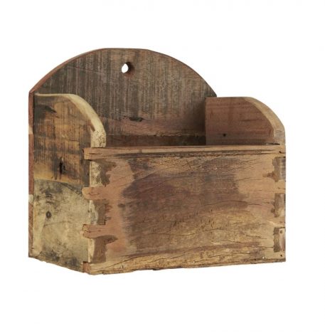 barnwood wandbakje hoog 27.5 cm breed 26 cm diep 18 cm oud hout ib-laursen wall hanging box unique5