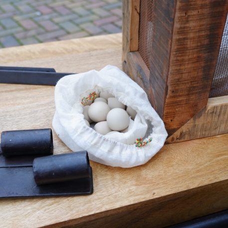 Beige-grijs meditation stones 20 stuks - Afbeelding 3