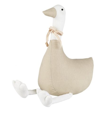 gans large nostalgie beige hoog 32 cm breed 11 cm diep 25 cm ib laursen goose large beige