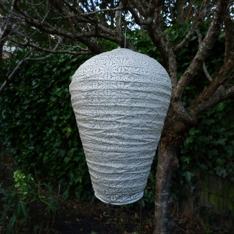 Balloon XL solar lampion Ø35 cm licht taupe - Afbeelding 3