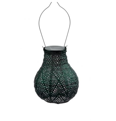 solar bulb lampion diameter 16 cm groen lumiz bulb lantern patern Ikat tyvek1