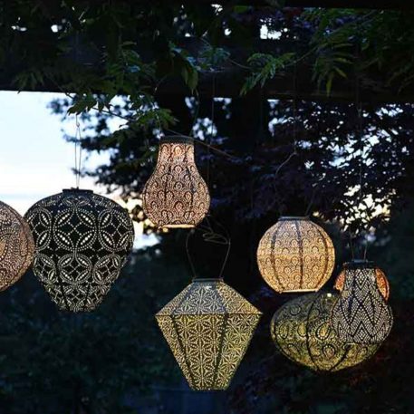 Bulb solar lampion Ø16 cm taupe - Afbeelding 15