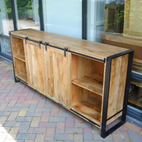 Beau travail dressoir XL 2 schuifdeuren en 6 lades - Afbeelding 9