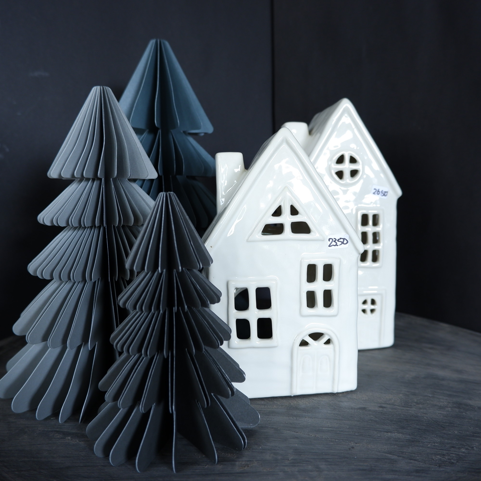 huis voor waxinelichtje stillenat off white hoog 22.5 cm breed 10.5 cm diep 8.3 cm ib-laursen house for tealight13