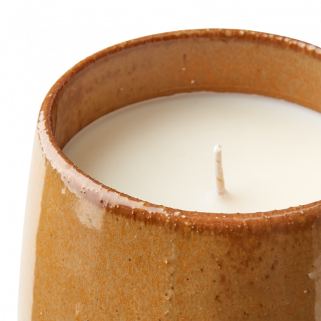 geurkaars in pot kaneel appel hoog 8.5 cm diameter 9 cm 50 branduren affari of sweden scented candle mustard cinnamon apple1