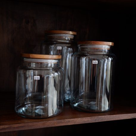 Glazen voorraad pot met houten deksel 3000 ml TIJDELIJK UITVERKOCHT - Afbeelding 12