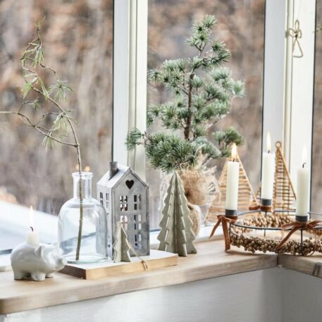Kerstboom groen-naturel gevlekt - Afbeelding 3