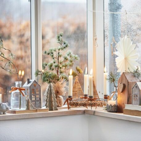 Kerstboom groen-naturel gevlekt - Afbeelding 2