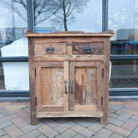 Dressoir 2 deuren en 2 lades Truckwood UITVERKOCHT - Afbeelding 3