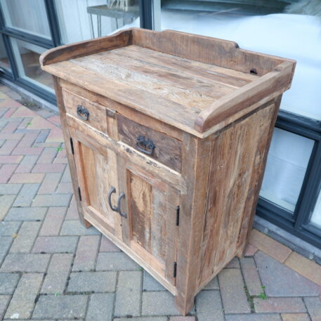 Dressoir 2 deuren en 2 lades Truckwood UITVERKOCHT - Afbeelding 4