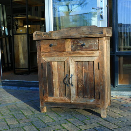 Dressoir 2 deuren en 2 lades Truckwood UITVERKOCHT - Afbeelding 11
