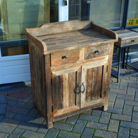 Dressoir 2 deuren en 2 lades Truckwood UITVERKOCHT - Afbeelding 12