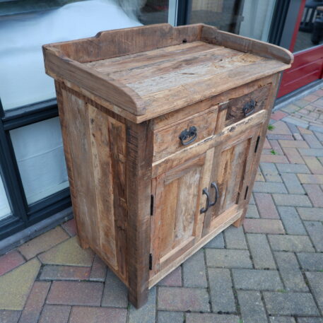 Dressoir 2 deuren en 2 lades Truckwood UITVERKOCHT - Afbeelding 5