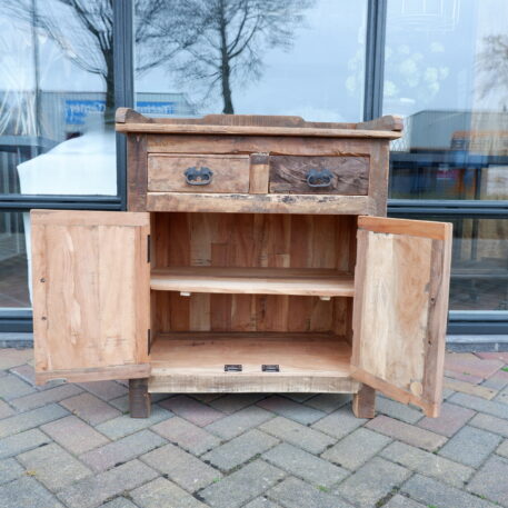 Dressoir 2 deuren en 2 lades Truckwood UITVERKOCHT - Afbeelding 6