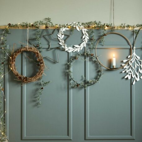Blauwe ceder guirlande 180 cm - Afbeelding 10
