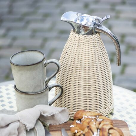 Thermoskan naturel poly rattan - Afbeelding 5