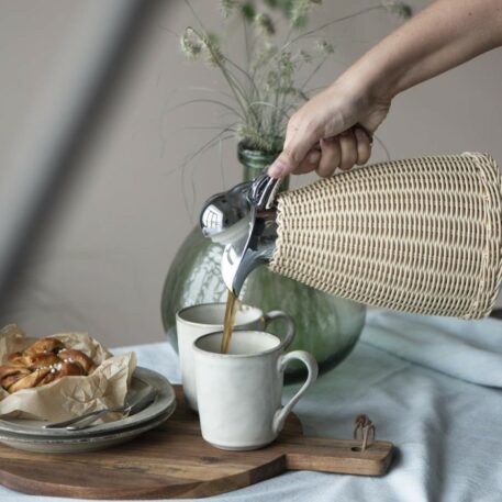 Thermoskan naturel poly rattan - Afbeelding 9