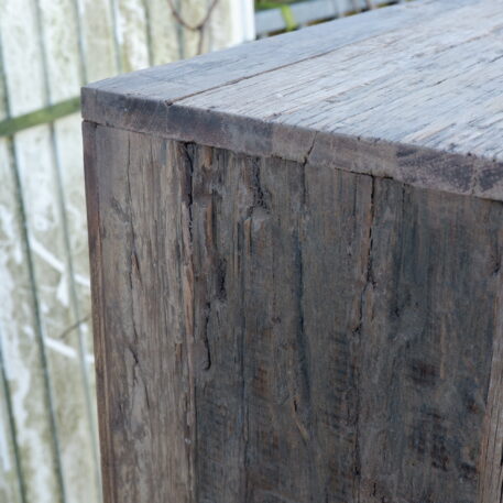 Ladekast Belfast 7 lades oud vergrijsd hout UITVERKOCHT - Afbeelding 5