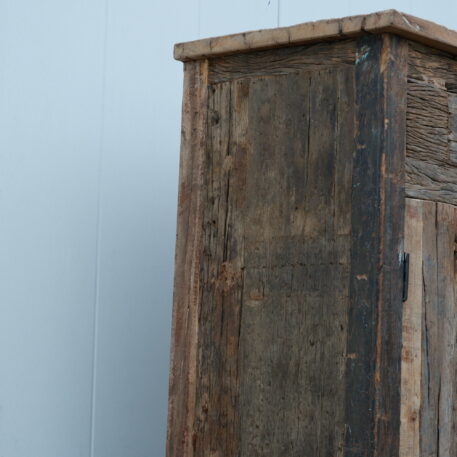 Meidenkast 2 deuren 1 lade Old Wood - Afbeelding 5