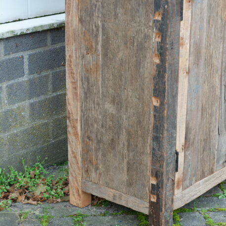 Meidenkast 2 deuren 1 lade Old Wood - Afbeelding 7