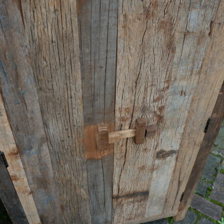 Meidenkast 2 deuren 1 lade Old Wood - Afbeelding 9
