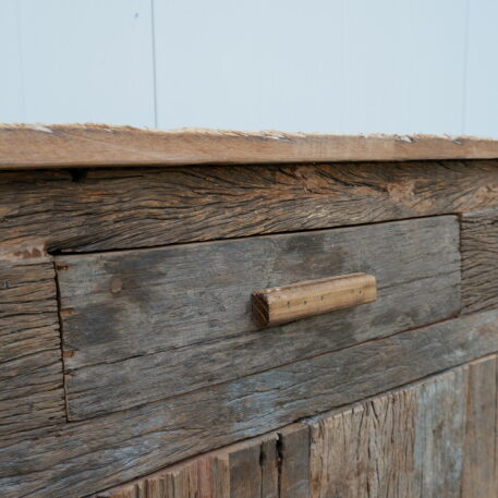 Meidenkast 2 deuren 1 lade Old Wood - Afbeelding 19