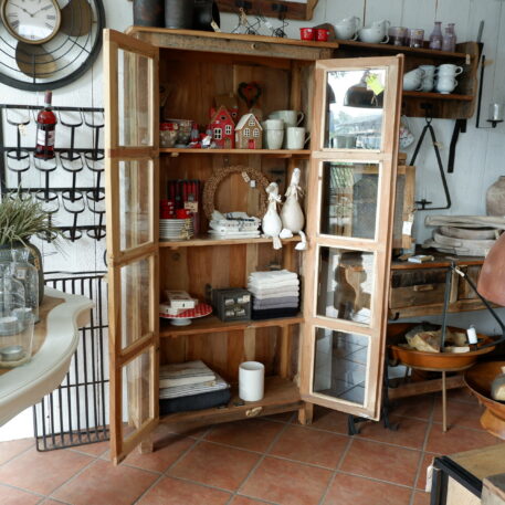 Houten kralen krans naturel - Afbeelding 5