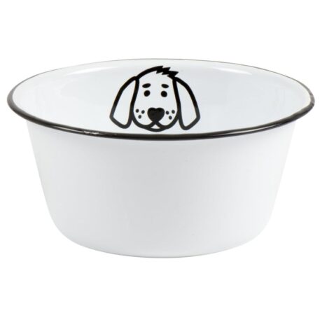Emaille voerbak Hond - Afbeelding 2