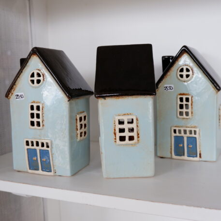 Huis Nyhavn voor waxinelichtje licht blauw - Afbeelding 4