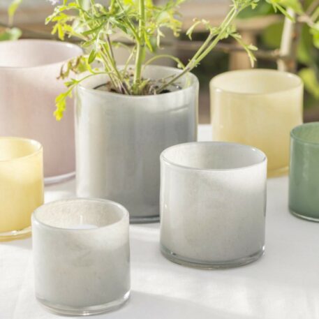 Cilinder glas Venecia large 2 kleuren - Afbeelding 2