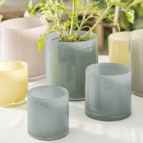 Cilinder glas Venecia medium 2 kleuren - Afbeelding 4