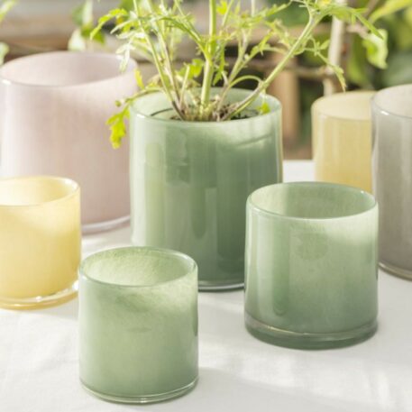 Cilinder glas Venecia medium 2 kleuren - Afbeelding 6
