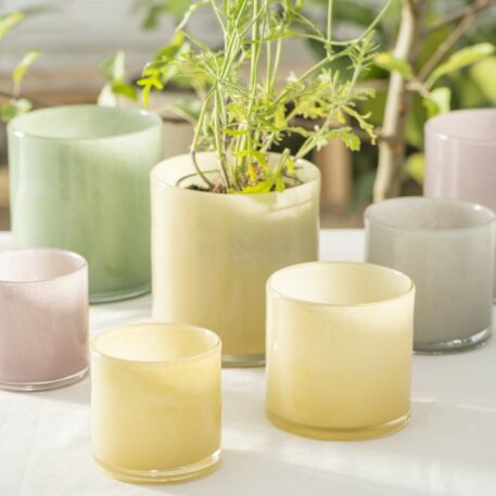 Cilinder glas Venecia small 2 kleuren - Afbeelding 3