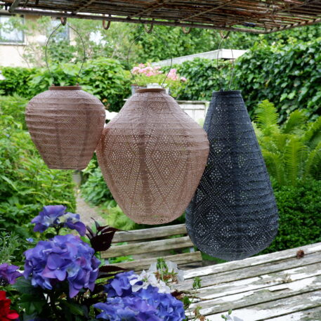 Jar solar lampion Ø30 cm pink - Afbeelding 5