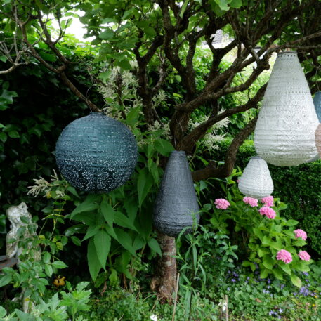 Bol solar lampion Ø40 cm dark green - Afbeelding 2