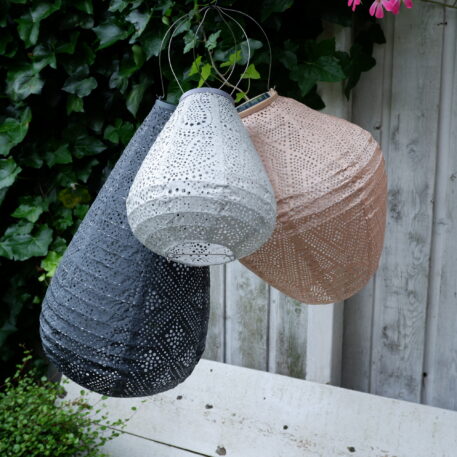 Jar solar lampion Ø30 cm pink - Afbeelding 6