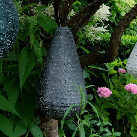 Drop solar lampion Ø28 cm dark grey - Afbeelding 4