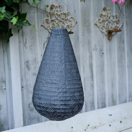 Drop solar lampion Ø28 cm dark grey - Afbeelding 2