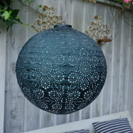Bol solar lampion Ø40 cm dark green - Afbeelding 5