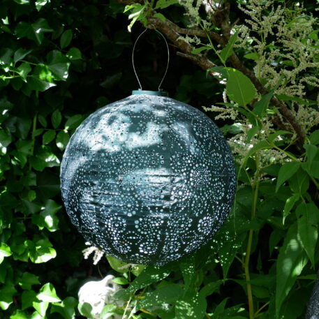 Bol solar lampion Ø40 cm dark green - Afbeelding 4
