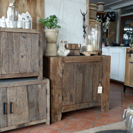 Dressoir 1 deur Old wood UITVERKOCHT - Afbeelding 2