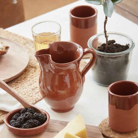 Terracotta schenkkan Rustique 2 maten - Afbeelding 5